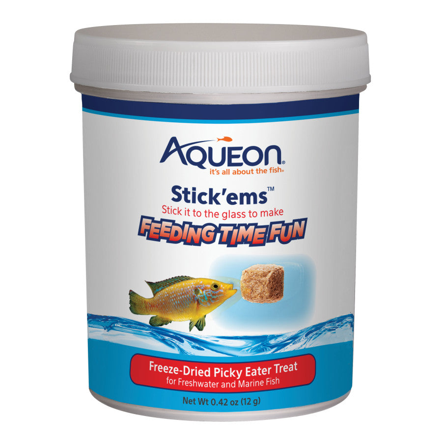 Aqueon Stick'ems Freeze-Dried Picky Eater Treat 1ea/0.42 oz-