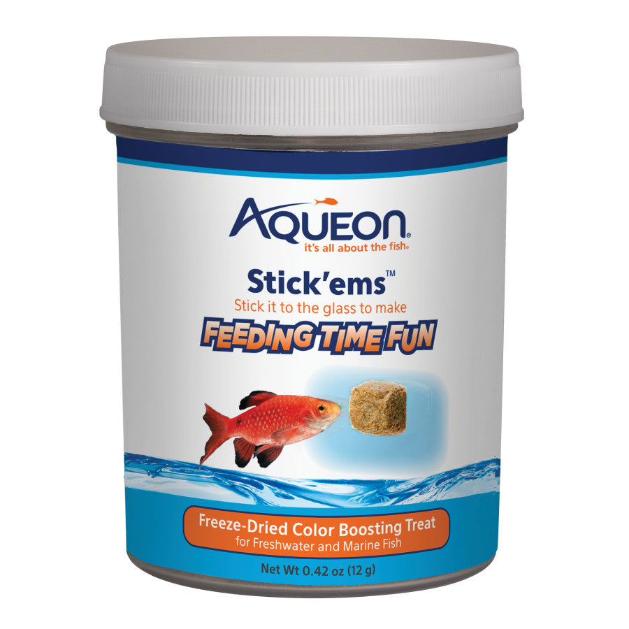 Aqueon Stick'ems Freeze-Dried Color Boosting Treat 1ea/0.42 oz-