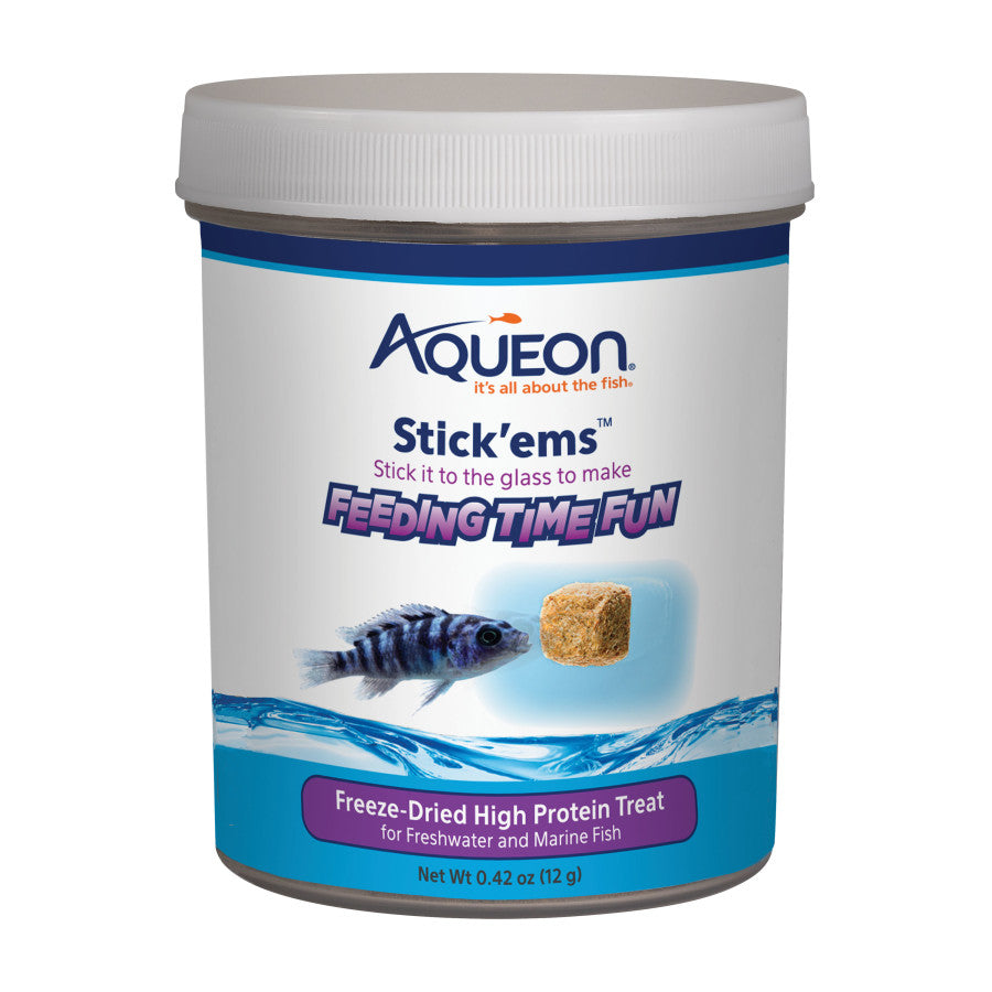 Aqueon Stick'ems Freeze-Dried High Protein Treat 1ea/0.42 oz-