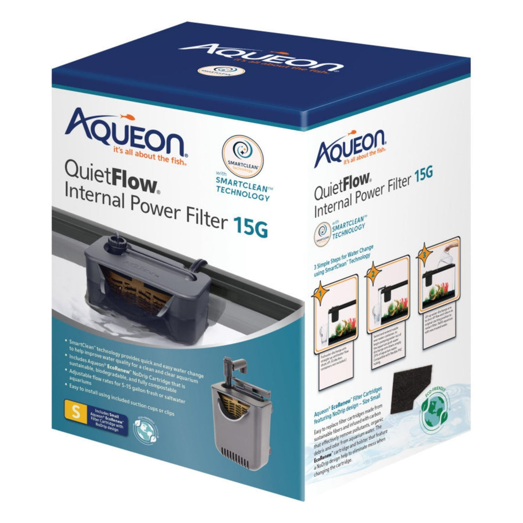 Aqueon Quietflow Internal Filter With Smallartclean Technology 1ea/Small-