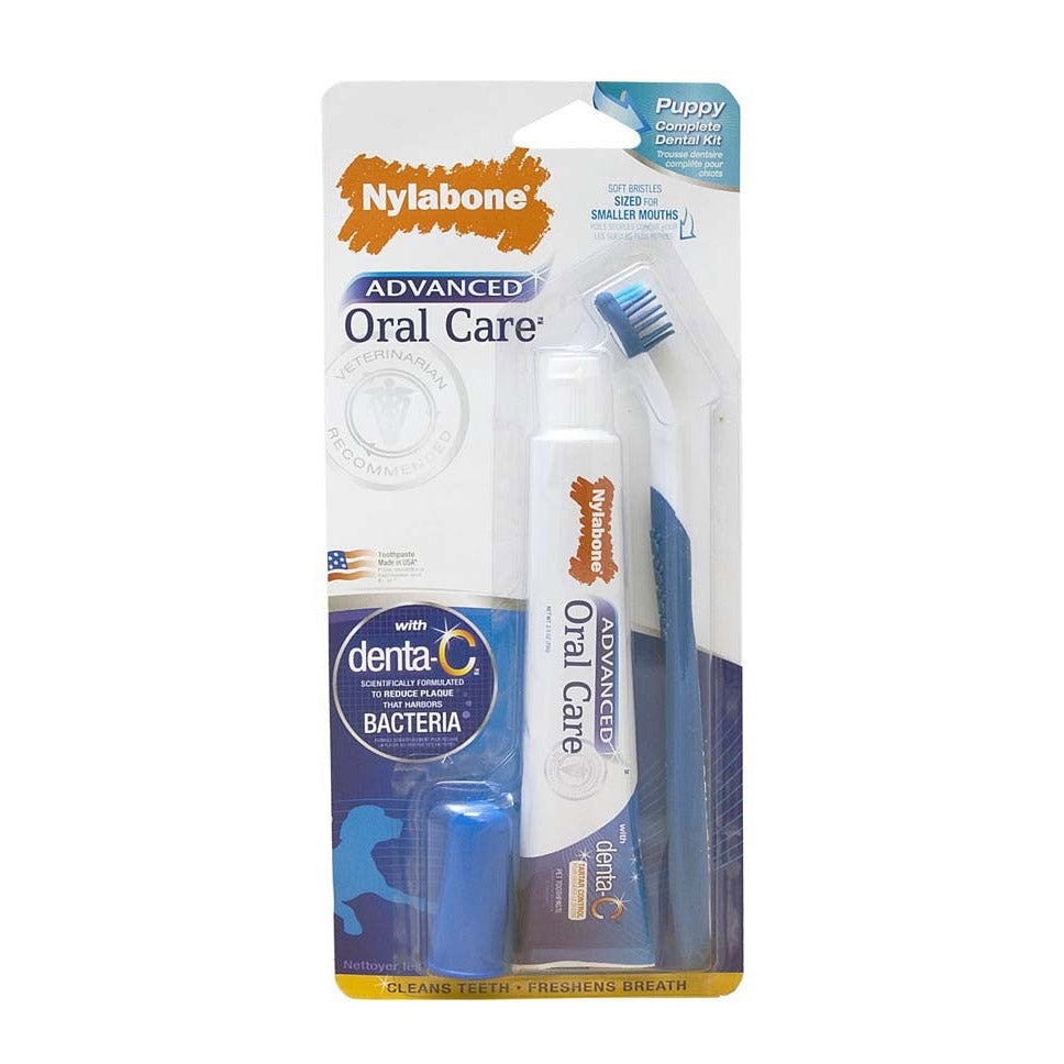 Nylabone Advanced Oral Care Puppy Dental Kit Original 1ea-