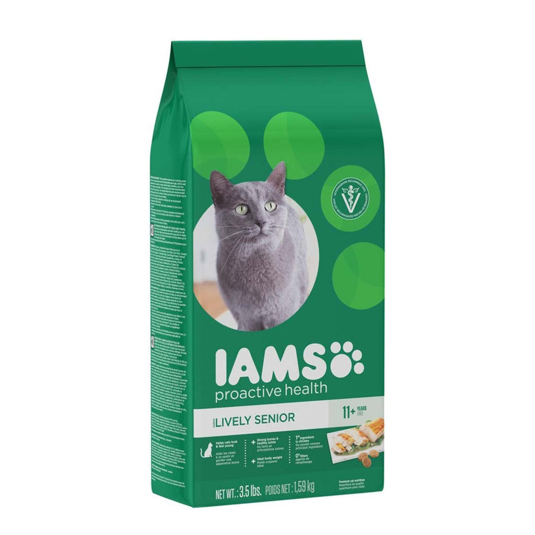 IAMS Proactive Health Senior Dry Cat Food Chicken 1ea/3.5 lb-