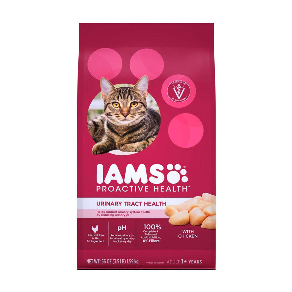 IAMS Proactive Health Urinary Tract Health Adult Dry Cat Food Chicken 1ea/3.5 lb-