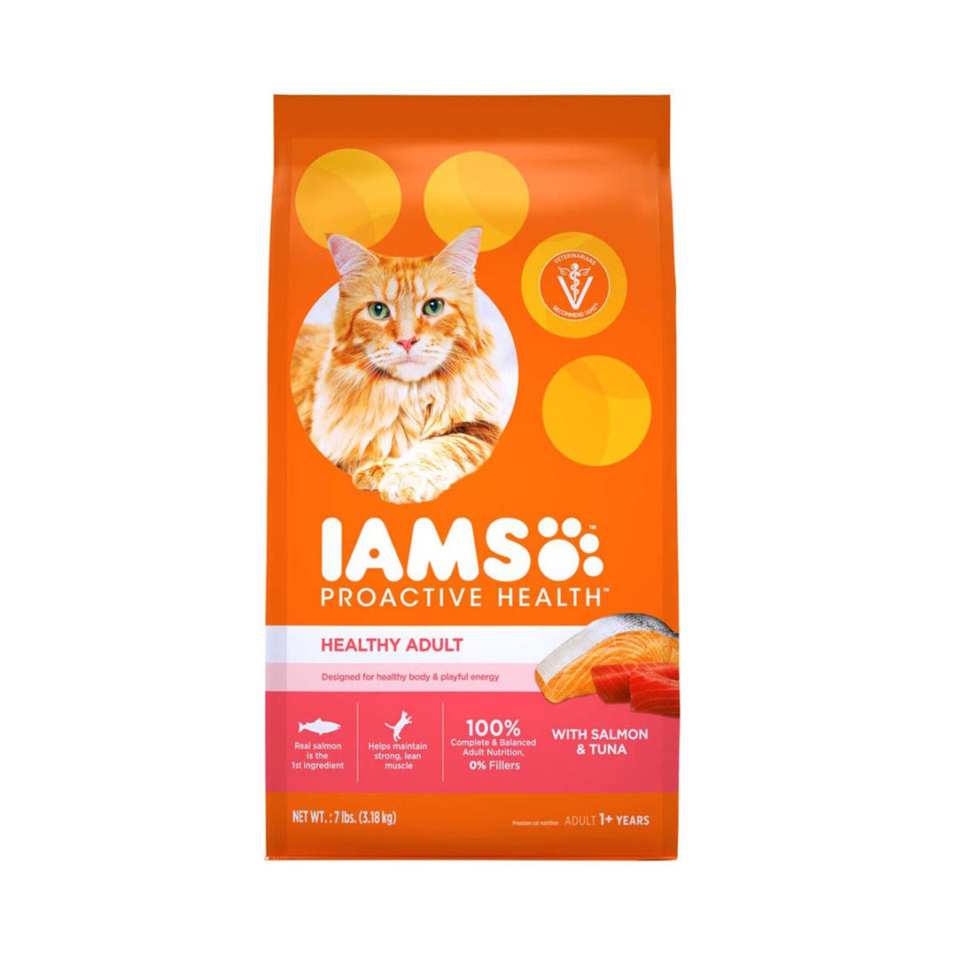 IAMS Proactive Health Adult Dry Cat Food Salmon 1ea/7 lb-