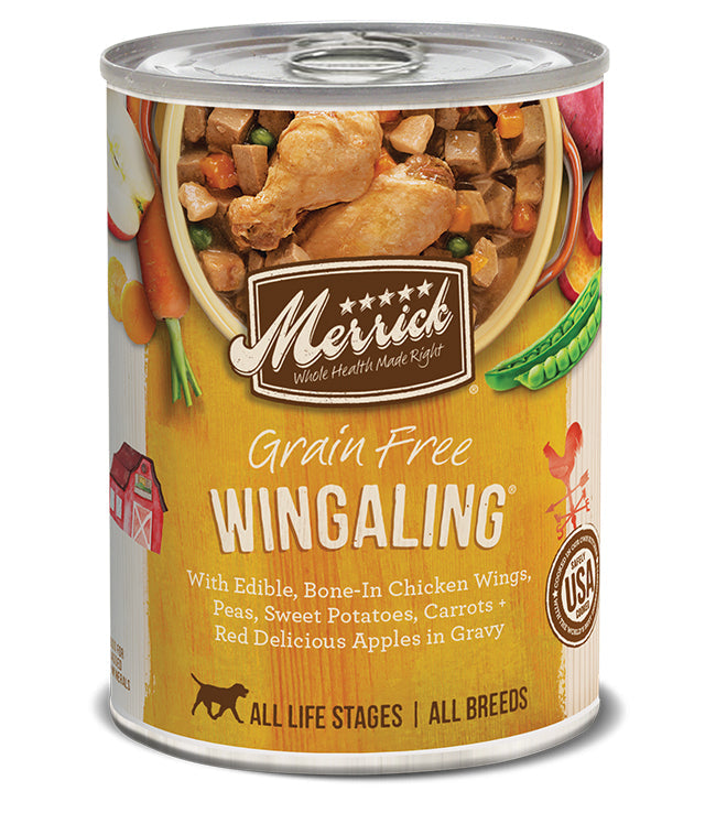 Merrick Dog Classic Wingaling 12.7oz. (Case of 12)