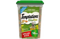 Temptations MixUps Crunchy & Soft Adult Cat Treats Catnip Fever 1ea/16oz-