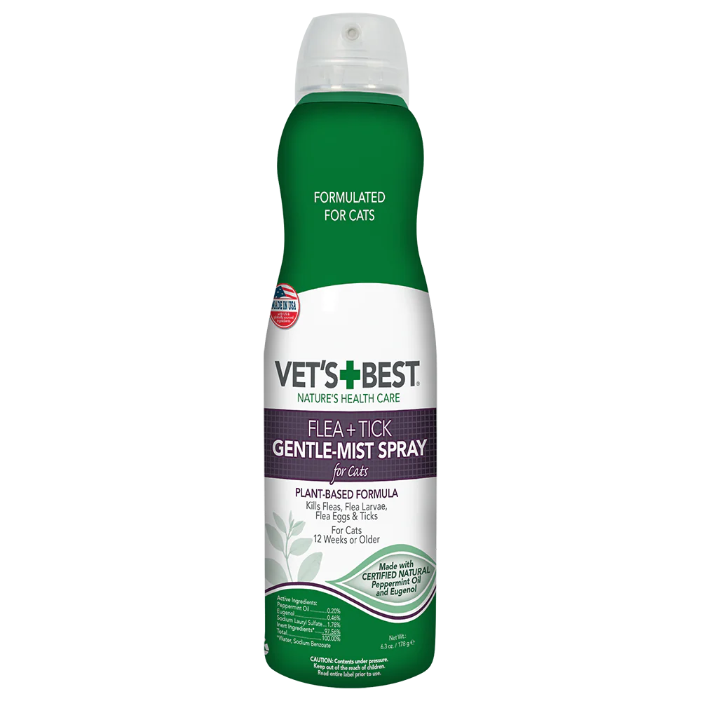 Vet's Best Flea & Tick Cat Gentle Mist Spray 1ea/6.3 oz-