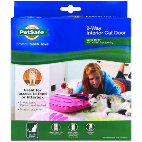 PetSafe Lockable Cat Flap White, Grey 1ea-