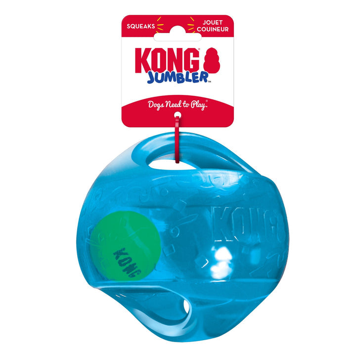 KONG Jumbler Dog Toy Ball Assorted 1ea/MD/LG-