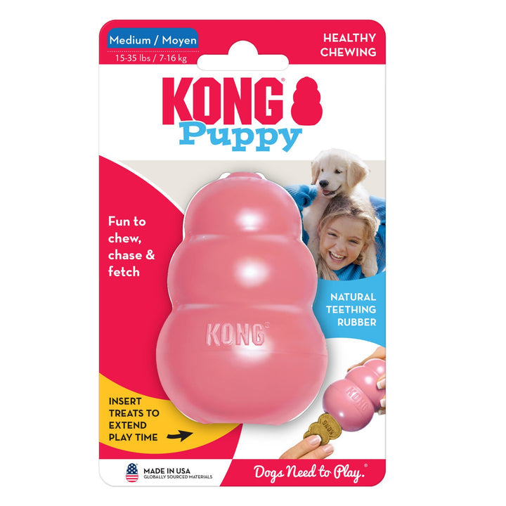 KONG Puppy Toy Assorted 1ea/MD-