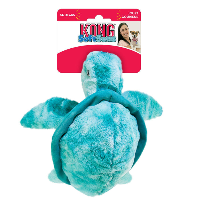 KONG Softseas Dog Toy Turtle 1ea/SM-