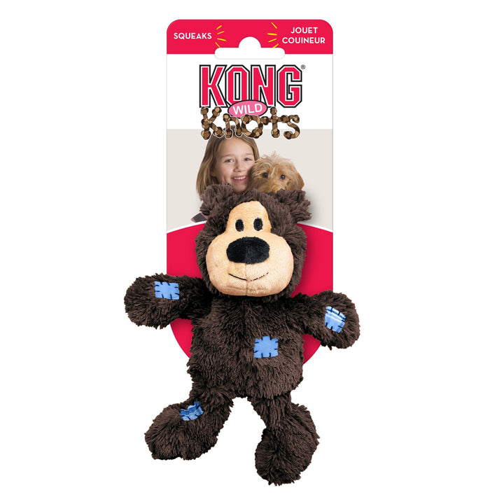 KONG Wild Knots Bear Dog Toy Assorted 1ea/XS-