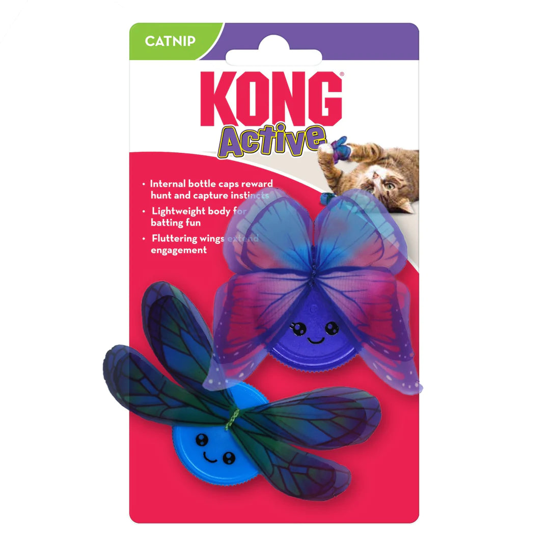 KONG Cat Active Capz Cat Toy 1ea/2 pk-