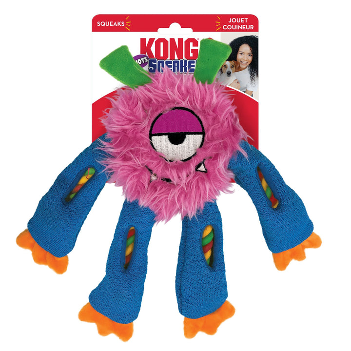 KONG Sneakerz Knots Dog Toy Assorted 1ea/MD-