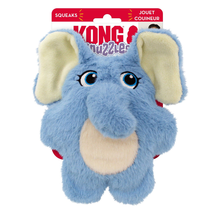 KONG Snuzzles Kiddos Dog Toy Elephant 1ea/SM-