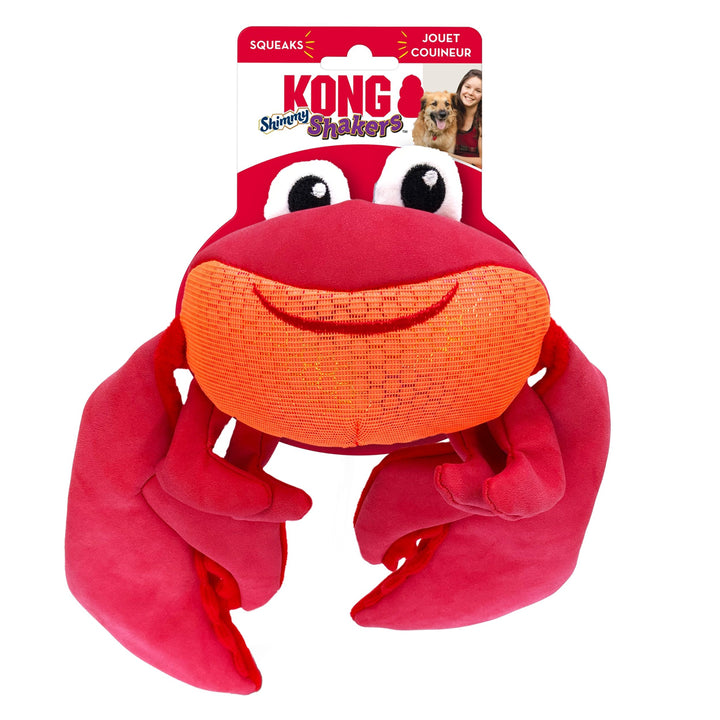 KONG Shakers Shimmy Dog Toy Crab 1ea/MD-