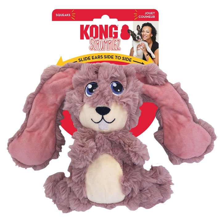 KONG Scrumplez Dog Toy Bunny 1ea/MD-