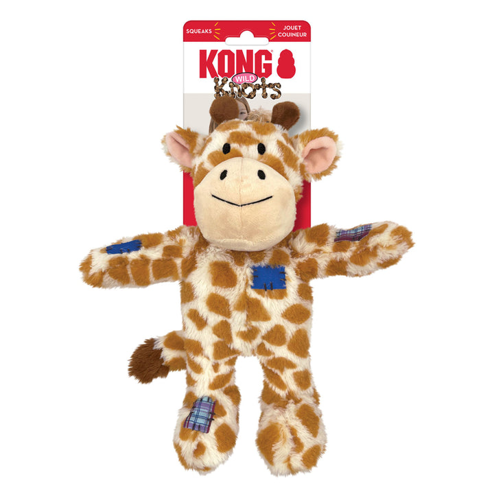 KONG Wild Knots Dog Toy Giraffe 1ea/MD/LG-