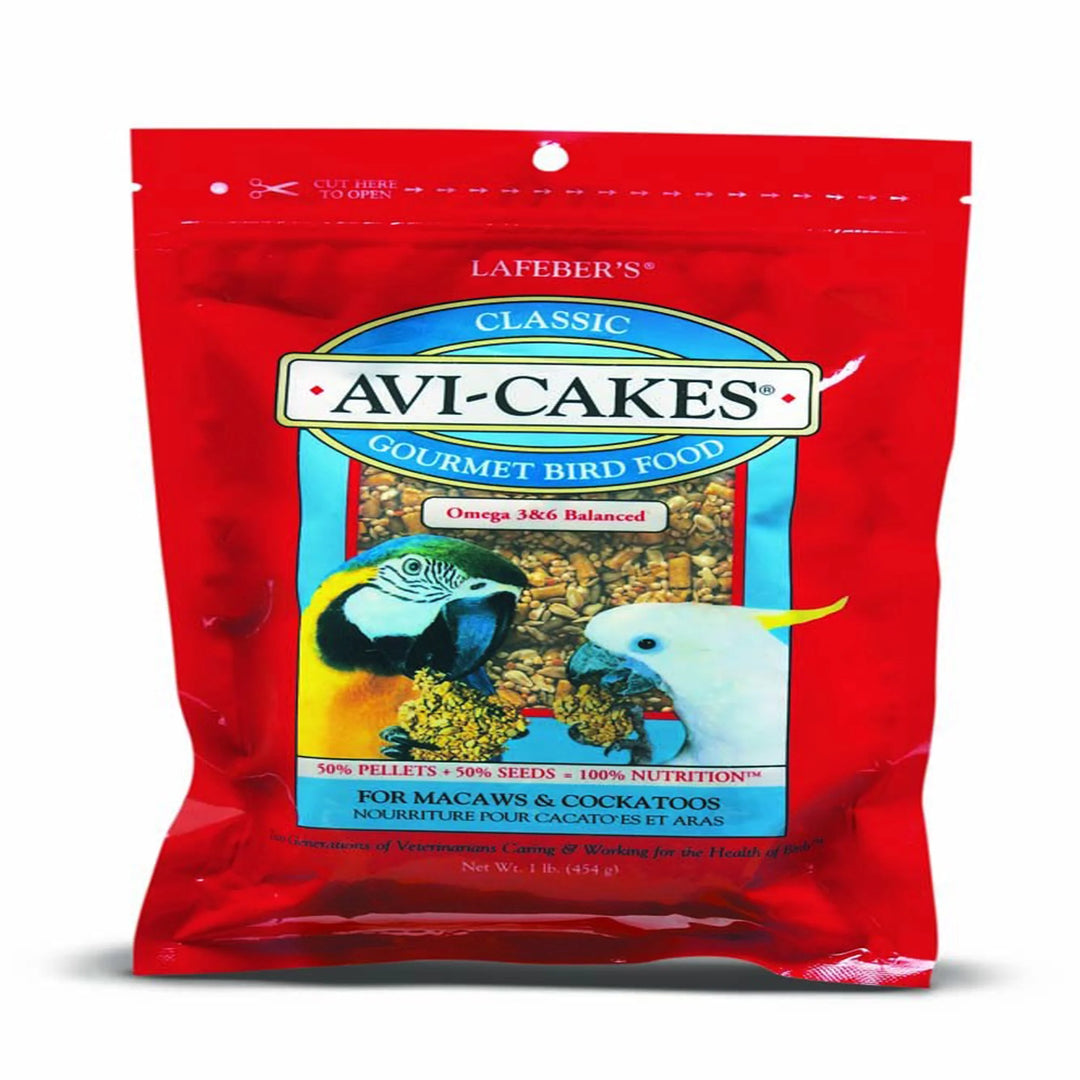 Lafeber Company Classic Avi-Cakes Macaw-Cockatoo Treat 1ea/1 lb-