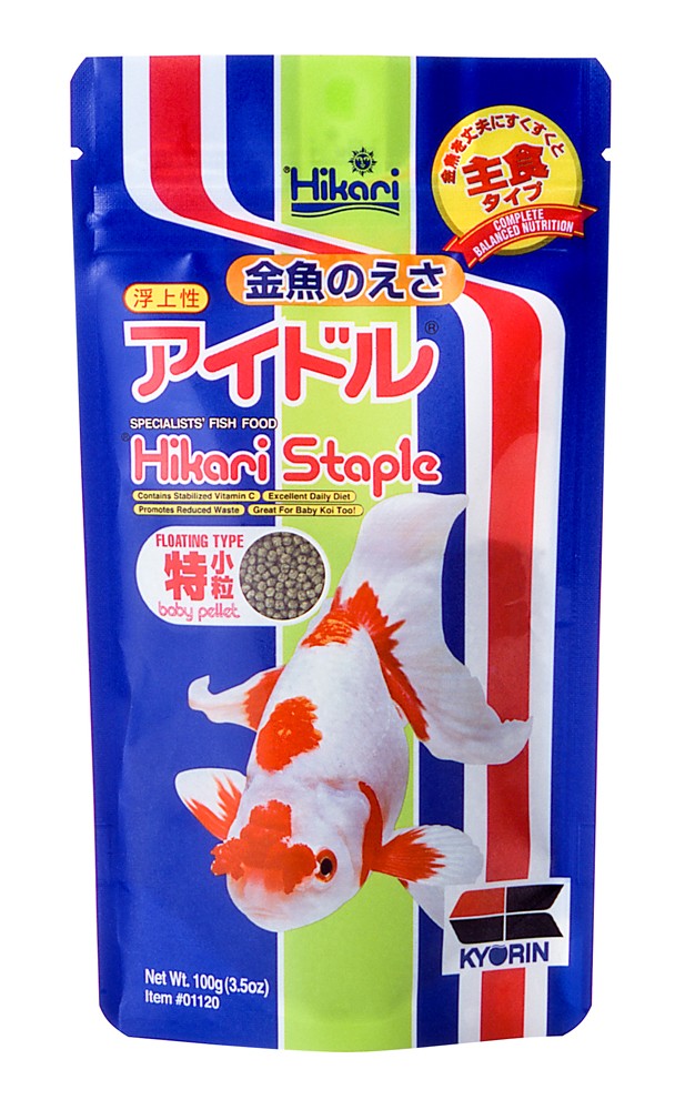 Hikari USA Goldfish Staple Floating Pellets Fish Food 1ea/3.5 oz, Baby-