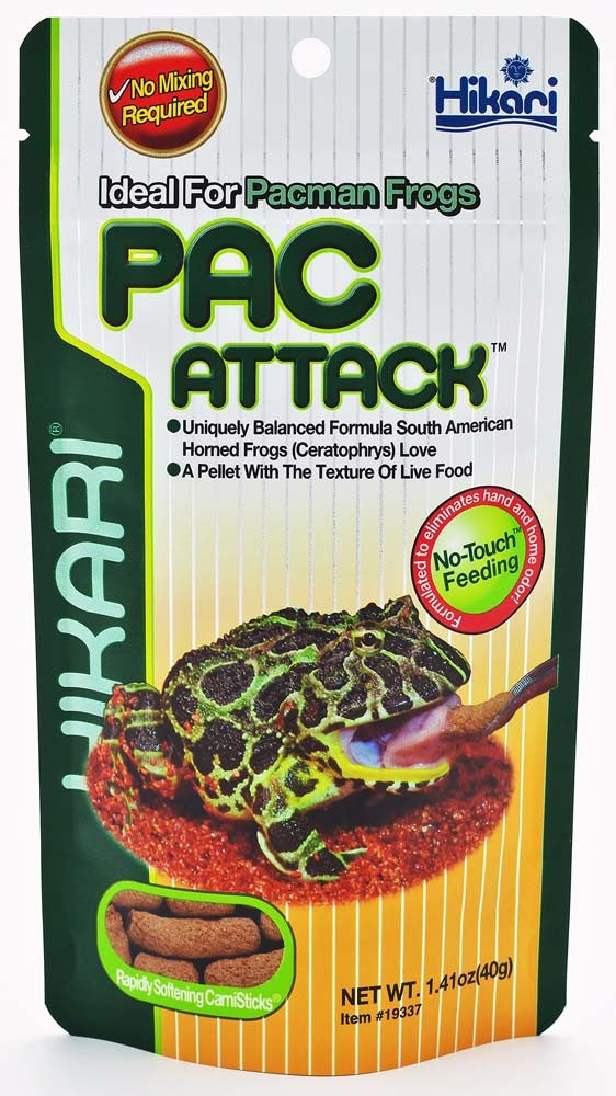 Hikari USA Packman Frog PAC Attack Wet Food 1ea/1.41 oz-