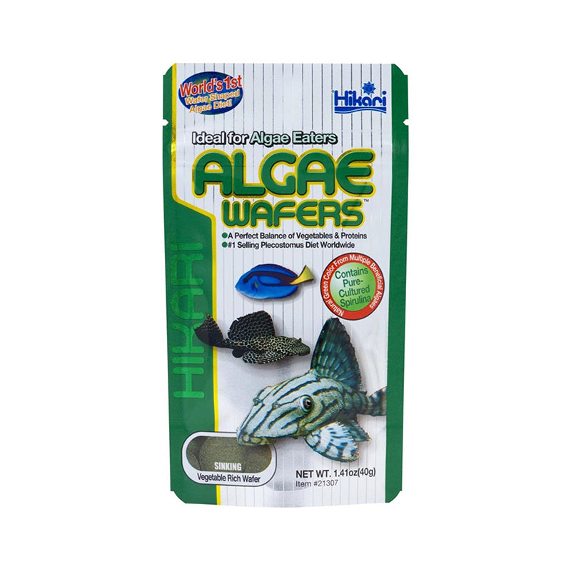 Hikari USA Algae Wafers Rapidly Sinking Wafer Fish Food 1ea/1.41 oz-