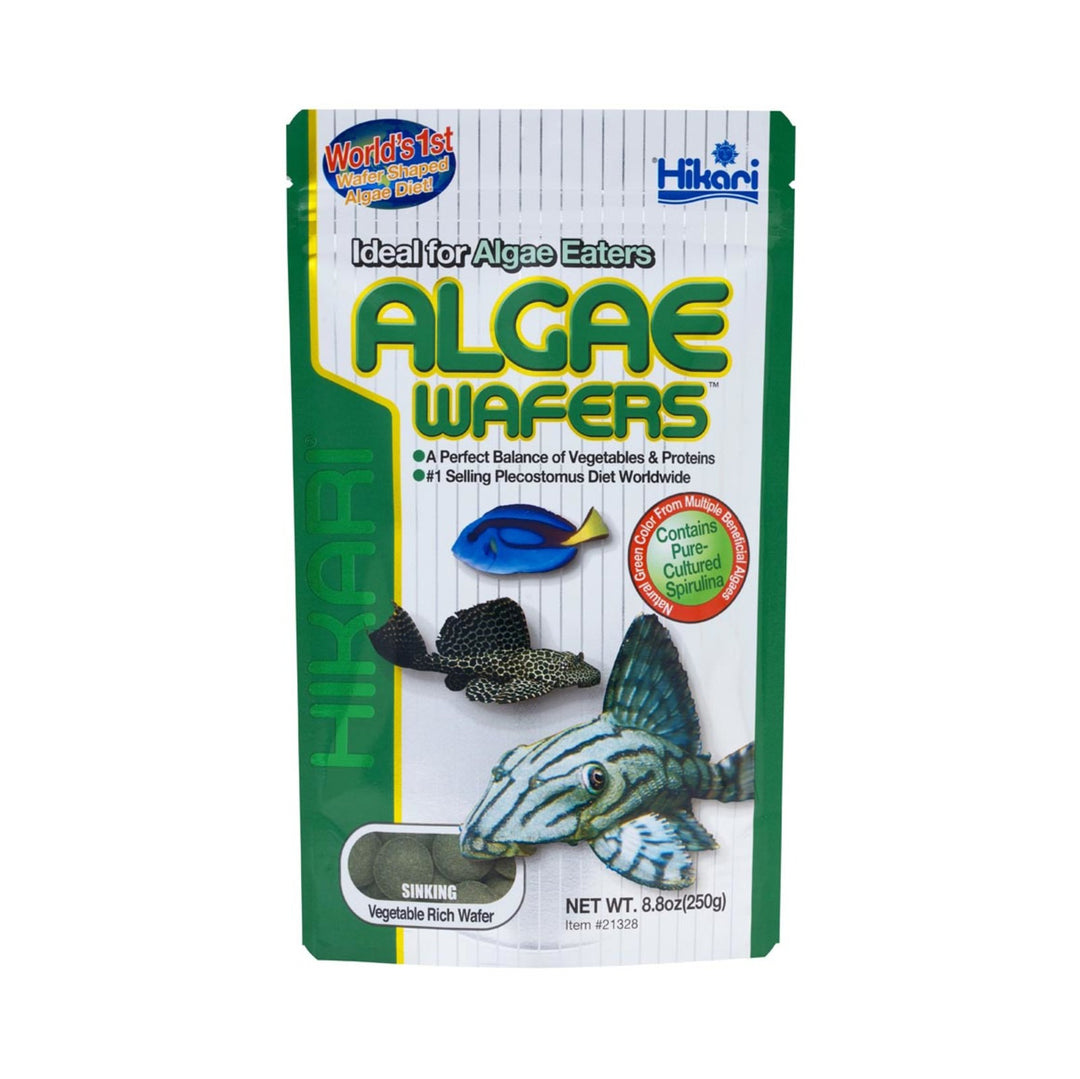 Hikari USA Algae Wafers Rapidly Sinking Wafer Fish Food 1ea/8.8 oz-