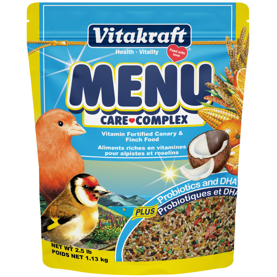 Vitakraft Menu Canary & Finch Food 1ea/2.5 lb-