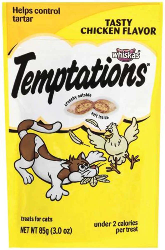 Temptations Classics Crunchy & Soft Adult Cat Treats Tasty Chicken 1ea/3oz.-