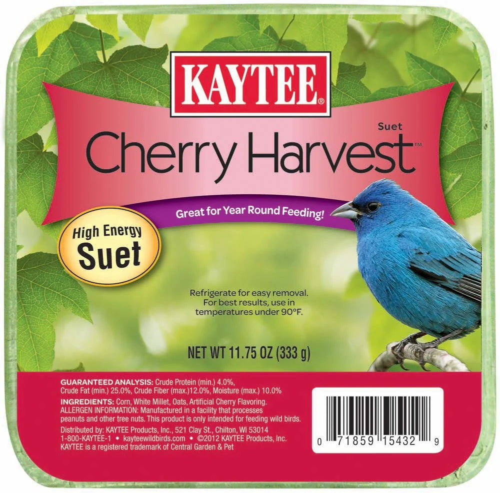 Kaytee Cherry Harvest High Energy Suet 1ea/11.75 oz-
