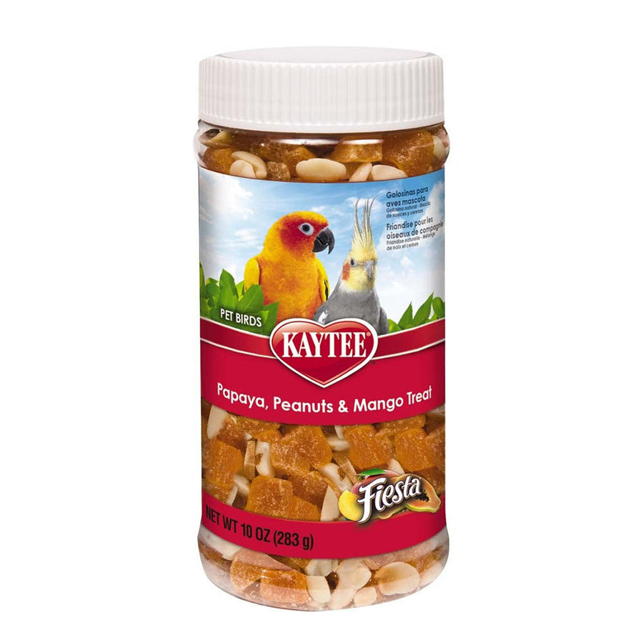 Kaytee Papaya, Peanuts and Mango Treat Jar for All Pet Birds 1ea/10 oz-