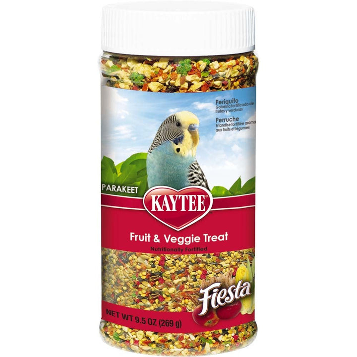 Kaytee Fruit and Veggie Jar -- Parakeet 1ea/9.5 oz