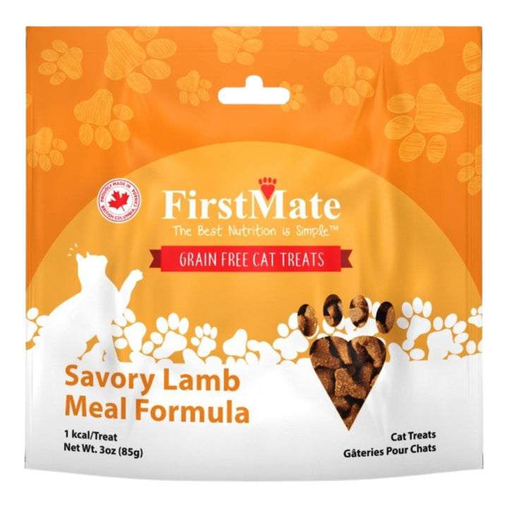 Firstmate Cat Grain Free Savory Lamb Treat 3oz-