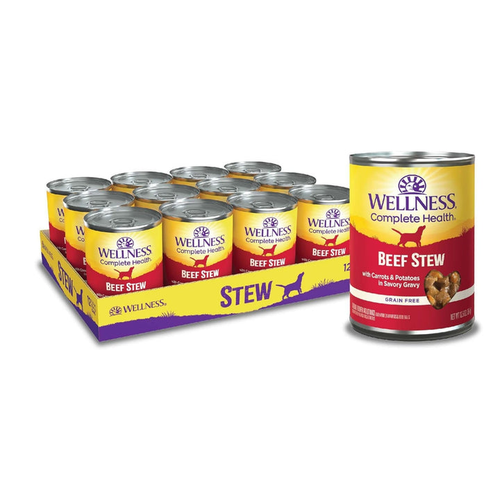 Wellness Dog Complete Health Stew Beef Carrot Potato 12.5oz. (Case of 12)