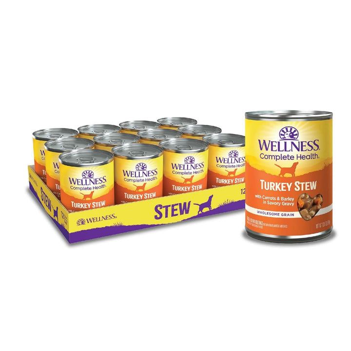 Wellness Dog Complete Health Stew Turkey Barley Carrot 12.5oz. (Case of 12)