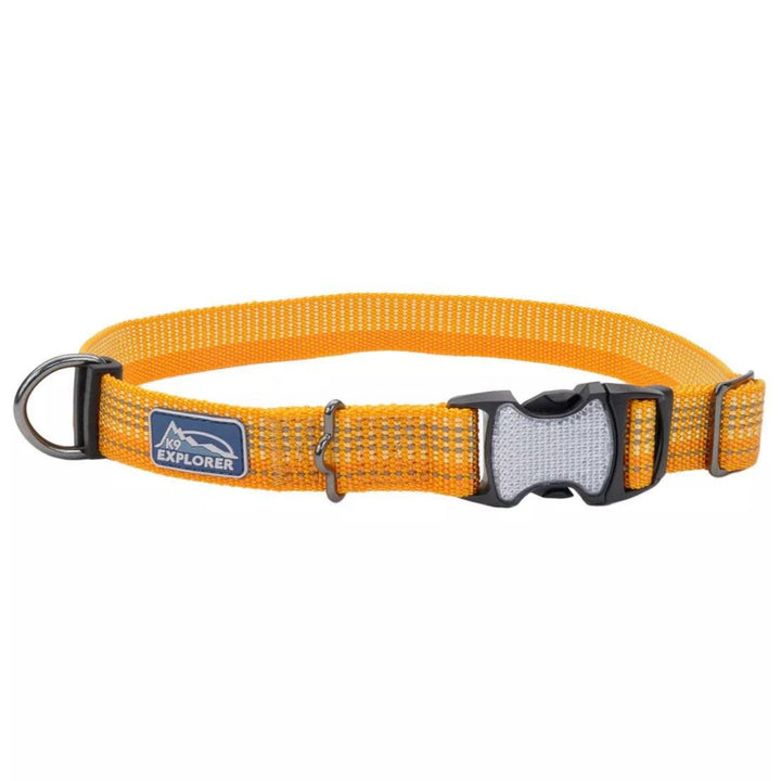 K9 Explorer Brights Reflective Adjustable Dog Collar Desert Extra Small 5/8"x 8"-12"-