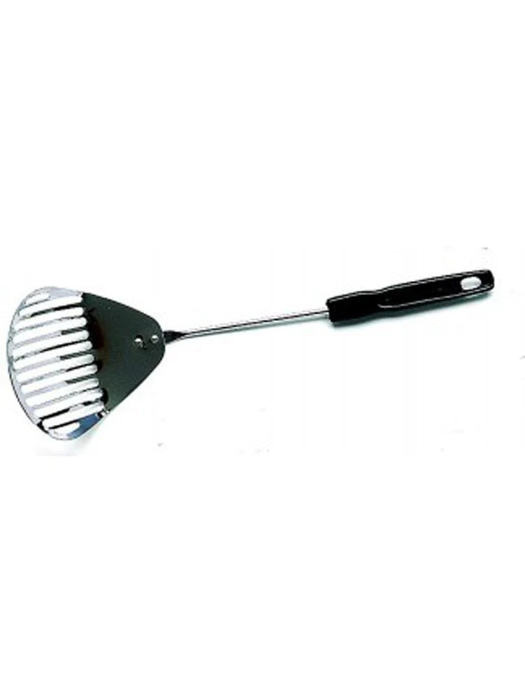 Spot Chrome Cat Litter Scoop with Plastic Handle Black 12 in-