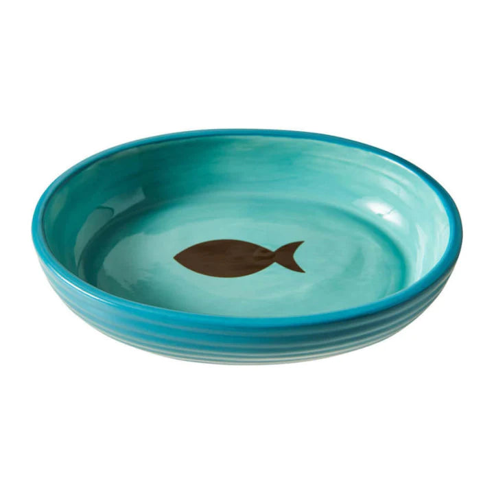 Spot Elegance Cat Bowl Aqua, 1ea/6 in-