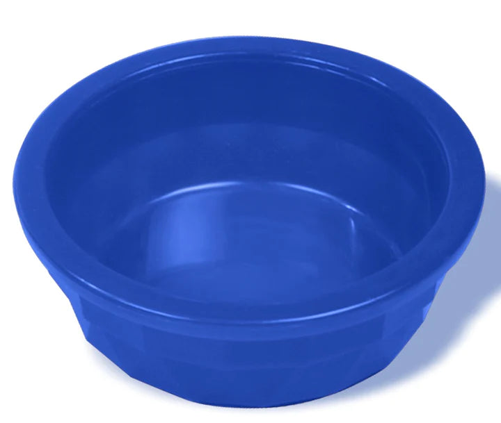 Van Ness Plastics Heavyweight Crock Dish Translucent Blue 1ea/20 oz, MD-