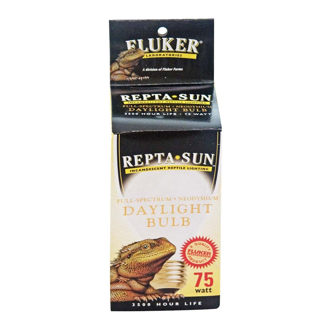 Fluker's Repta-Sun Full-Spectrum Neodymium Daylight Bulb 1ea/60 W-