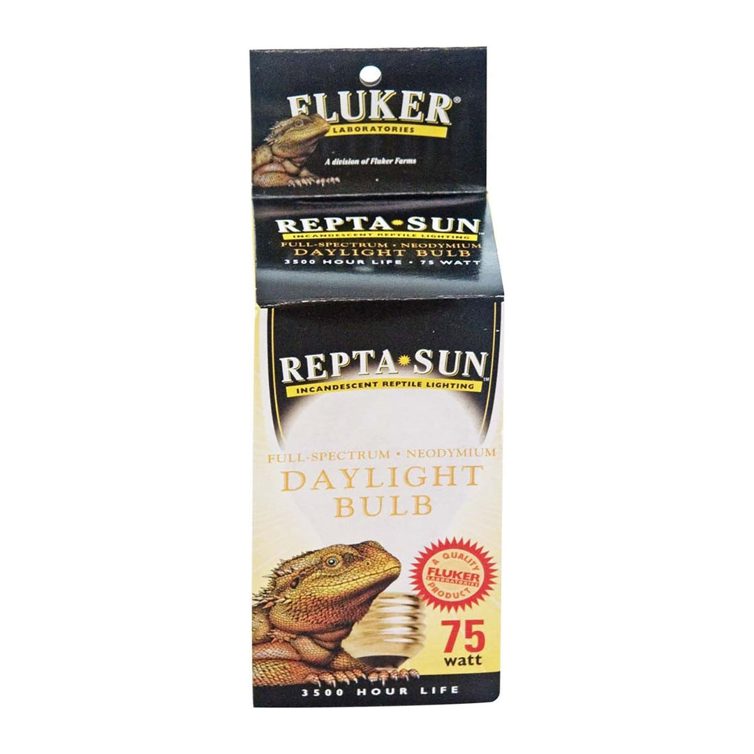 Fluker's Repta-Sun Full-Spectrum Neodymium Daylight Bulb 1ea/75 W-