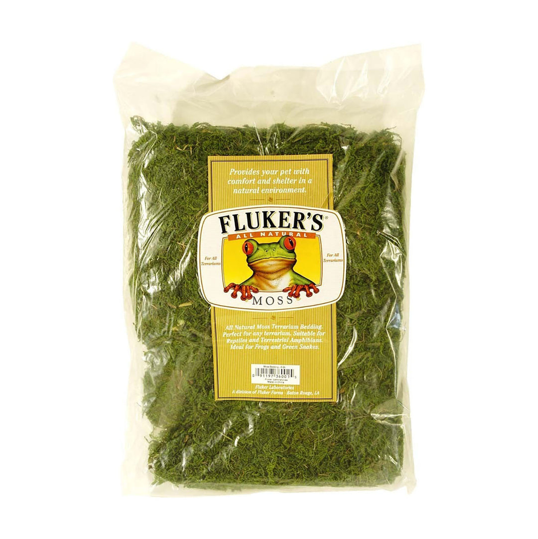 Fluker's All Natural Moss Bedding Substrate Green 1ea/4 qt, SM-