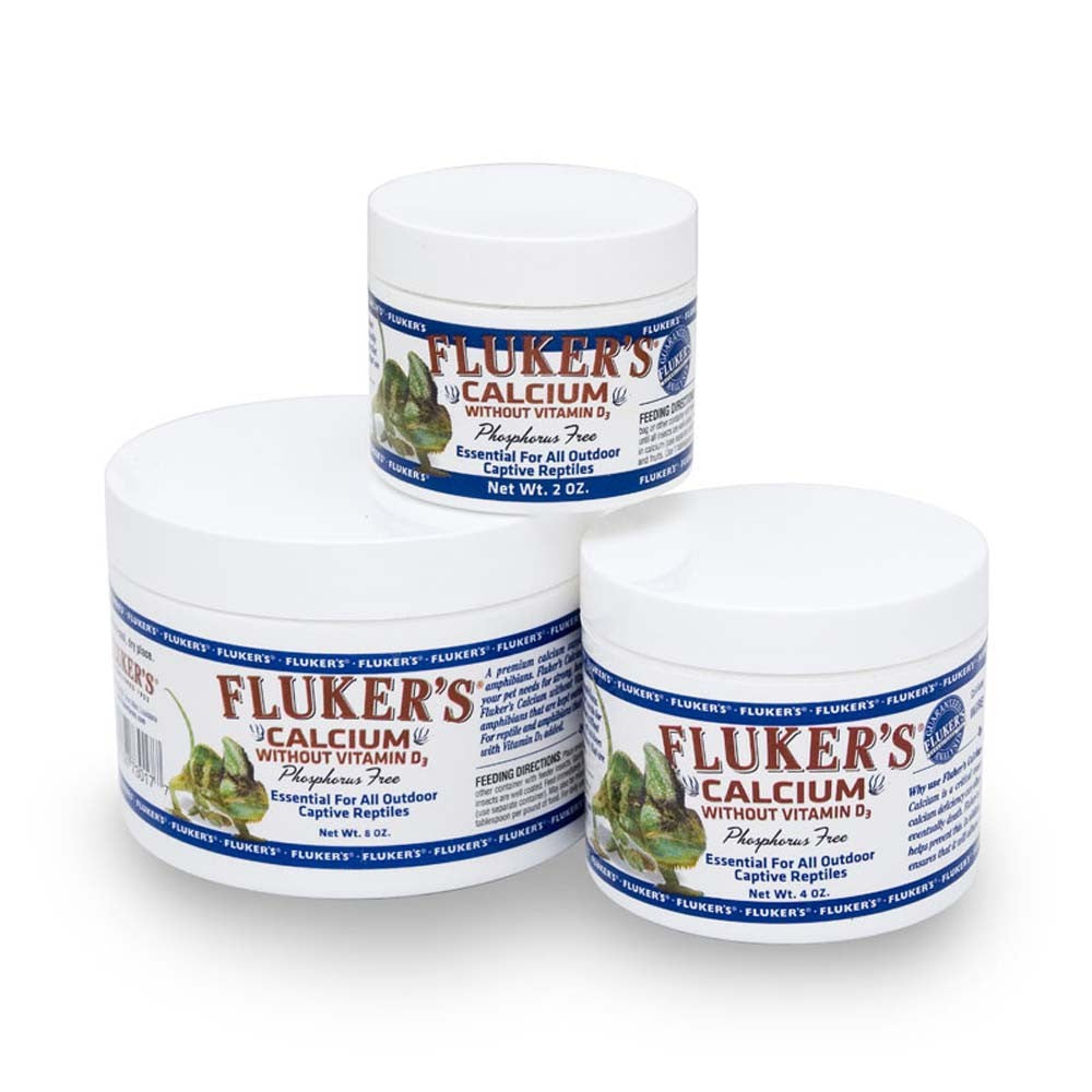 Fluker's Calcium Supplement without Vitamin D3 and Phosphorus 1ea/4 oz-