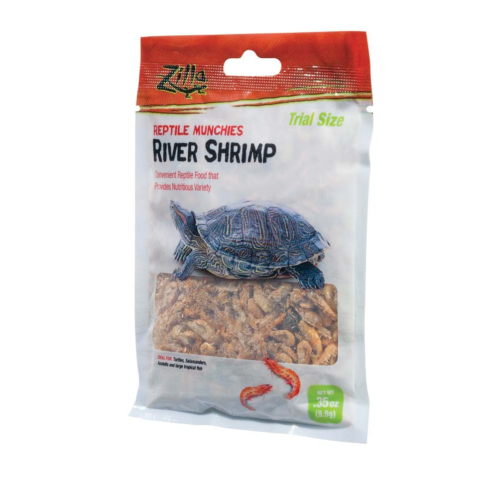 Zilla Reptile Munchies River Shrimp 1ea/.35 oz-