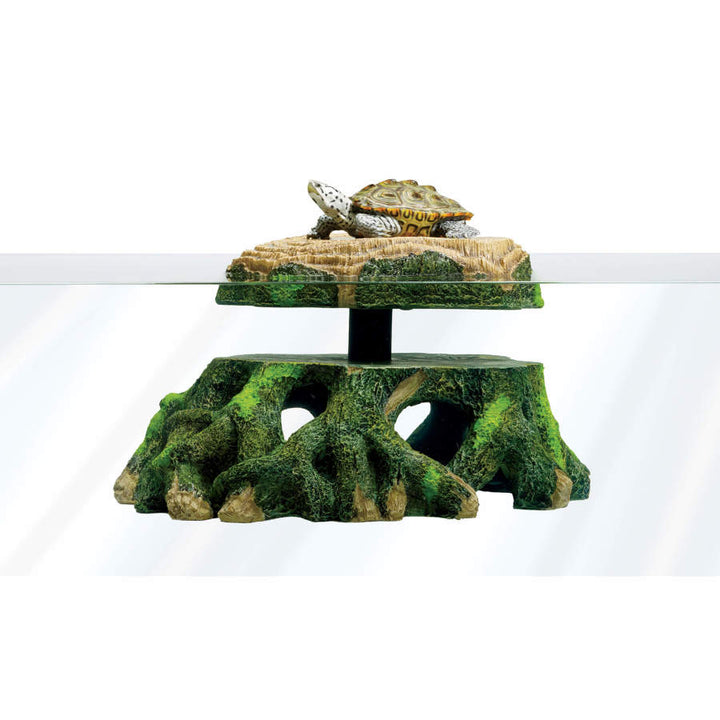 Zilla Freestanding Floating Basking Platforms Turtle Trunk 1ea/11.75 X 9.5 X 5.25 in-