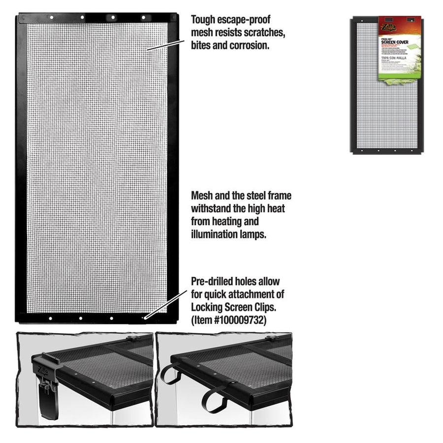 Zilla Solid Screen Covers 1ea/16 X 8 in-