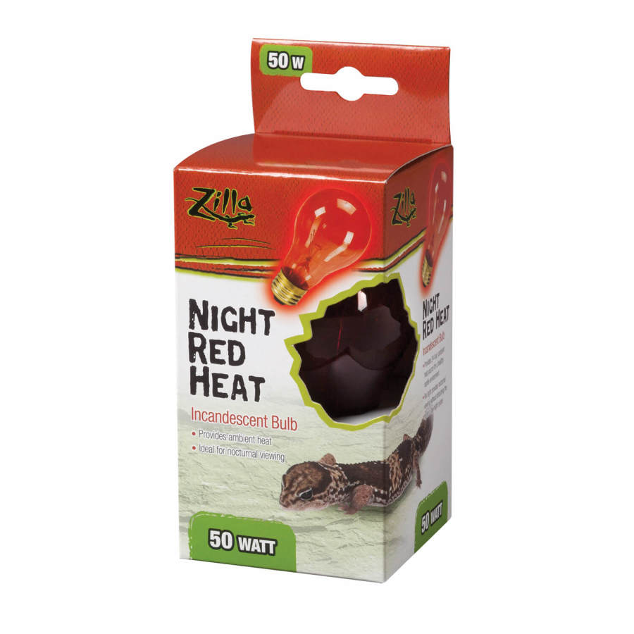 Zilla Incandescent Bulbs Night Red 1ea/50 W-