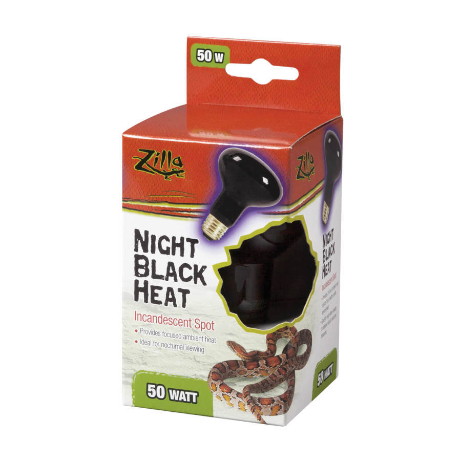 Zilla Incandescent Spot Bulbs Night Black 1ea/50 W-