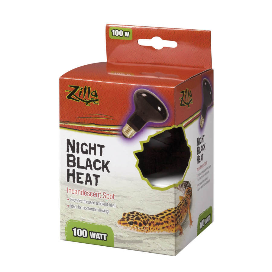 Zilla Incandescent Spot Bulbs Night Black 1ea/100 W-