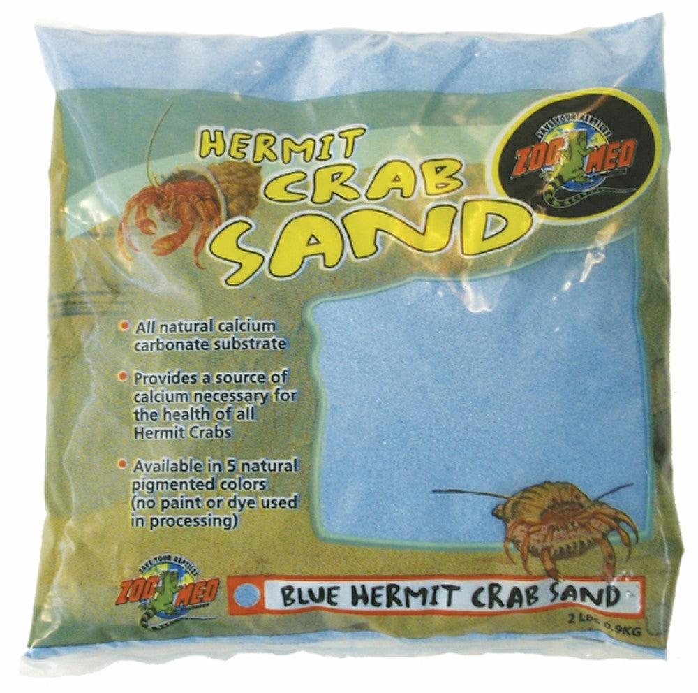 Zoo Med Hermit Crab Sand Blue 1ea/2 lb-